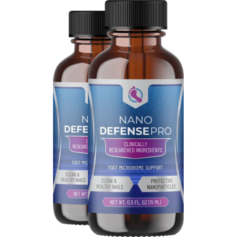 NanoDefense Pro Nail Skin Health Support — 2 Bottle / 60 Day Pack